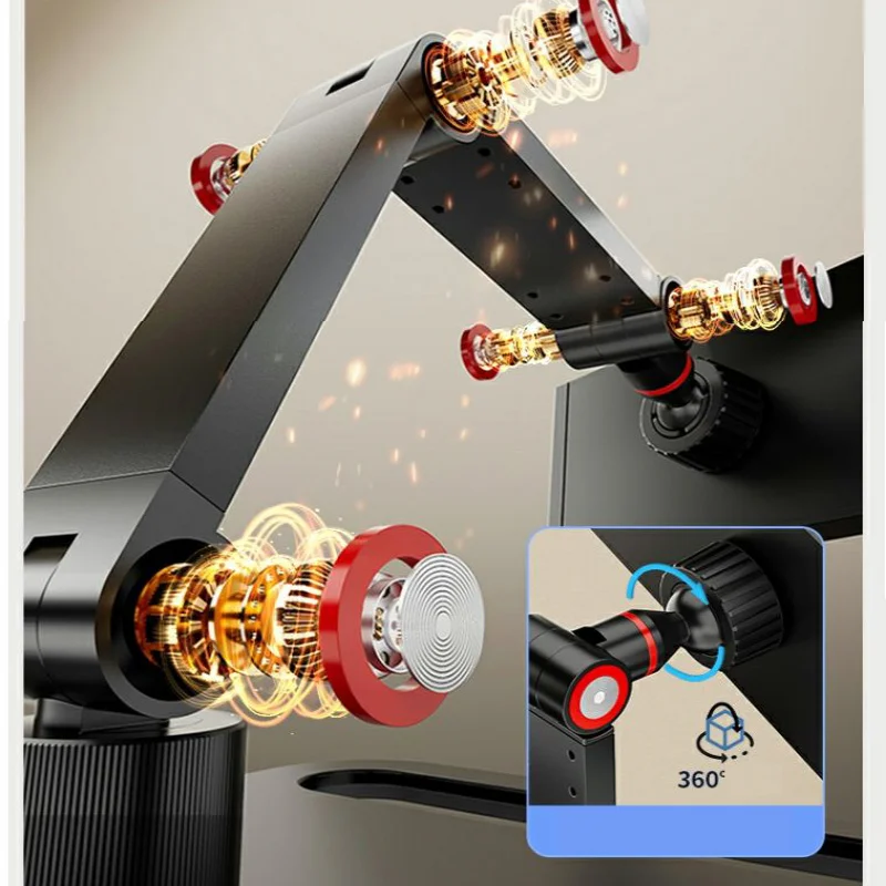 Tragbarer Monitor Halter - Für 12-17,3 Zoll Bildschirme, 360° Schwenkbar, Aluminium