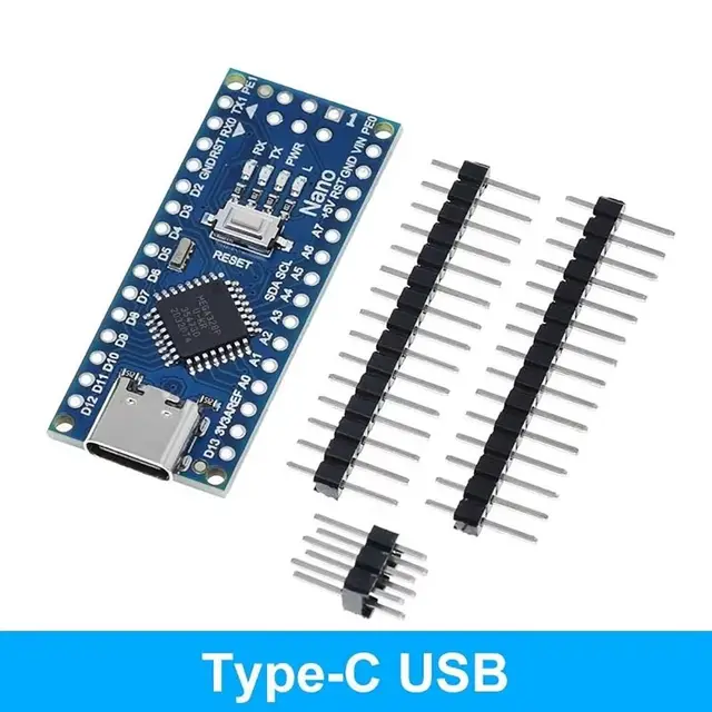 Compatible CH340 Nano 3.0 Controller Type-C USB Micro USB Arduino Compatible Mini USB ATMEGA328P Arduino Projects 4
