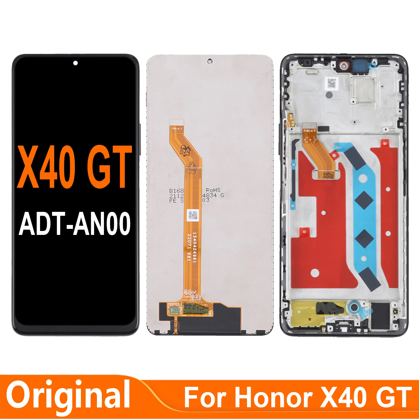 

ЖК-дисплей с сенсорным экраном и дигитайзером в сборе для Huawei Honor X40 GT X40GT