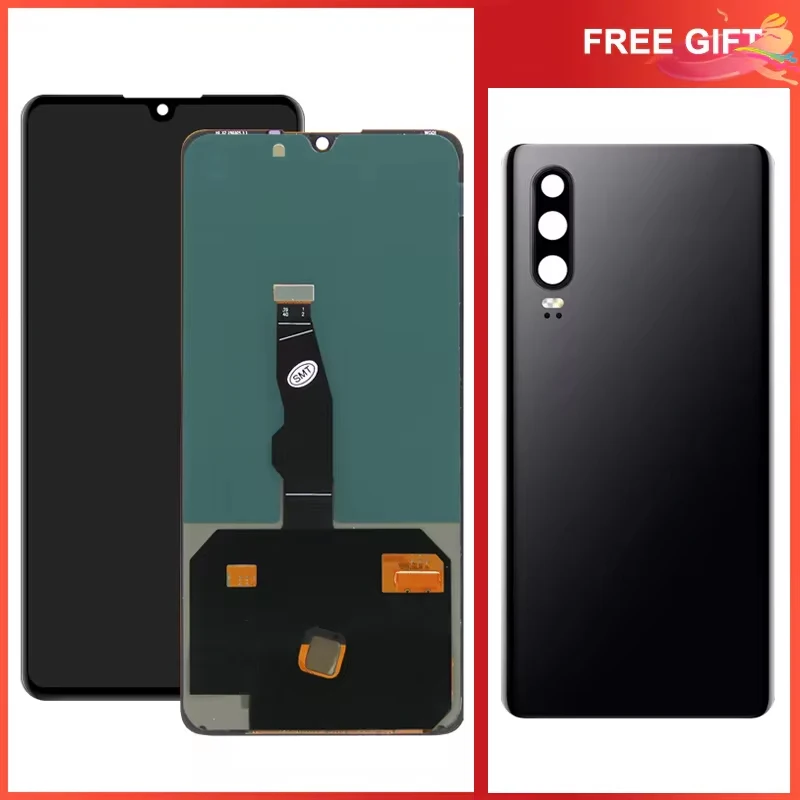 Black Aurora Breathing Crystal Huawei P30 Pro OLED Display