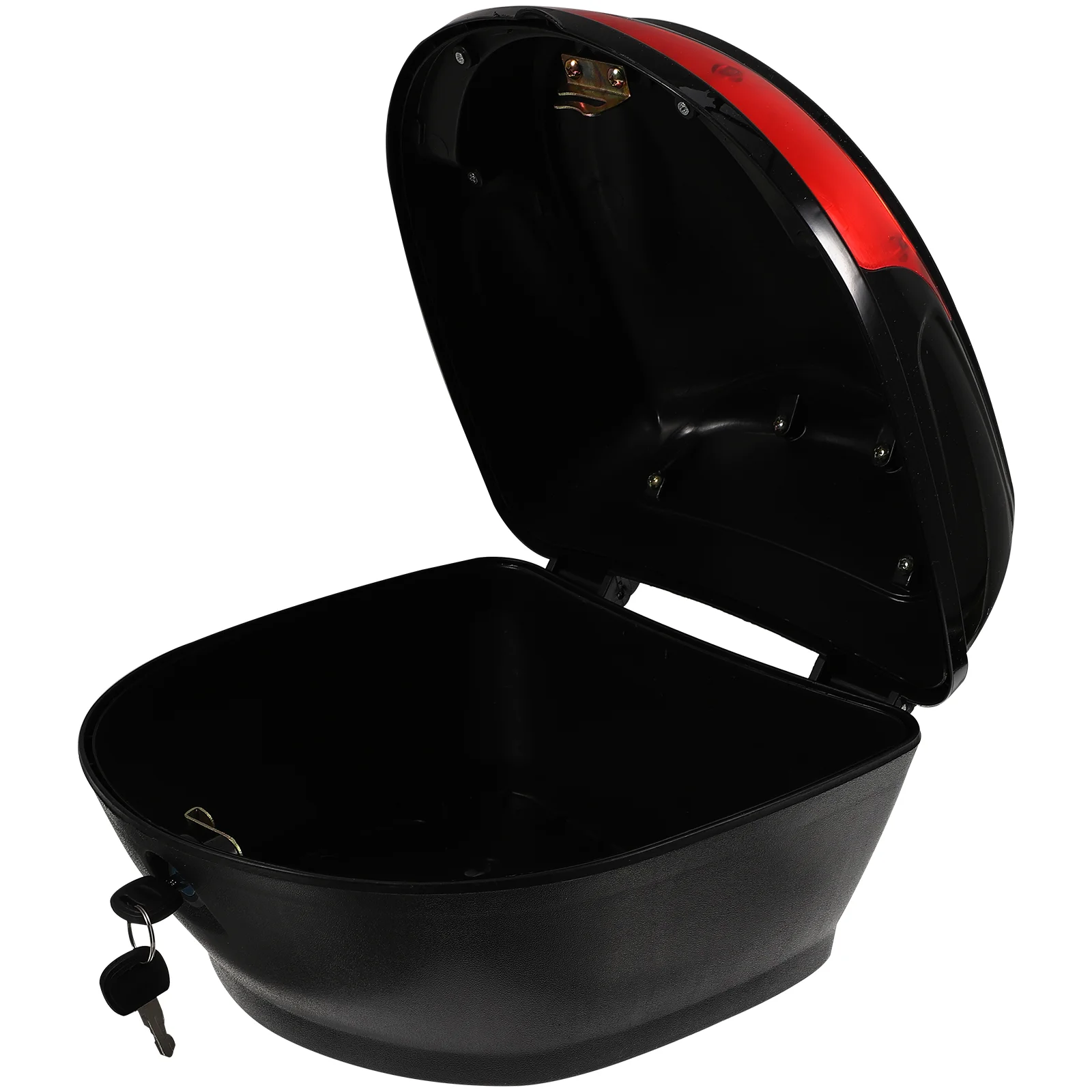 

Motorcycle Box Trunk Tail Luggage Storage Top Case Scooter Carrier Lock Rear Motorbike Travel Bike Backrest Replacement Seat