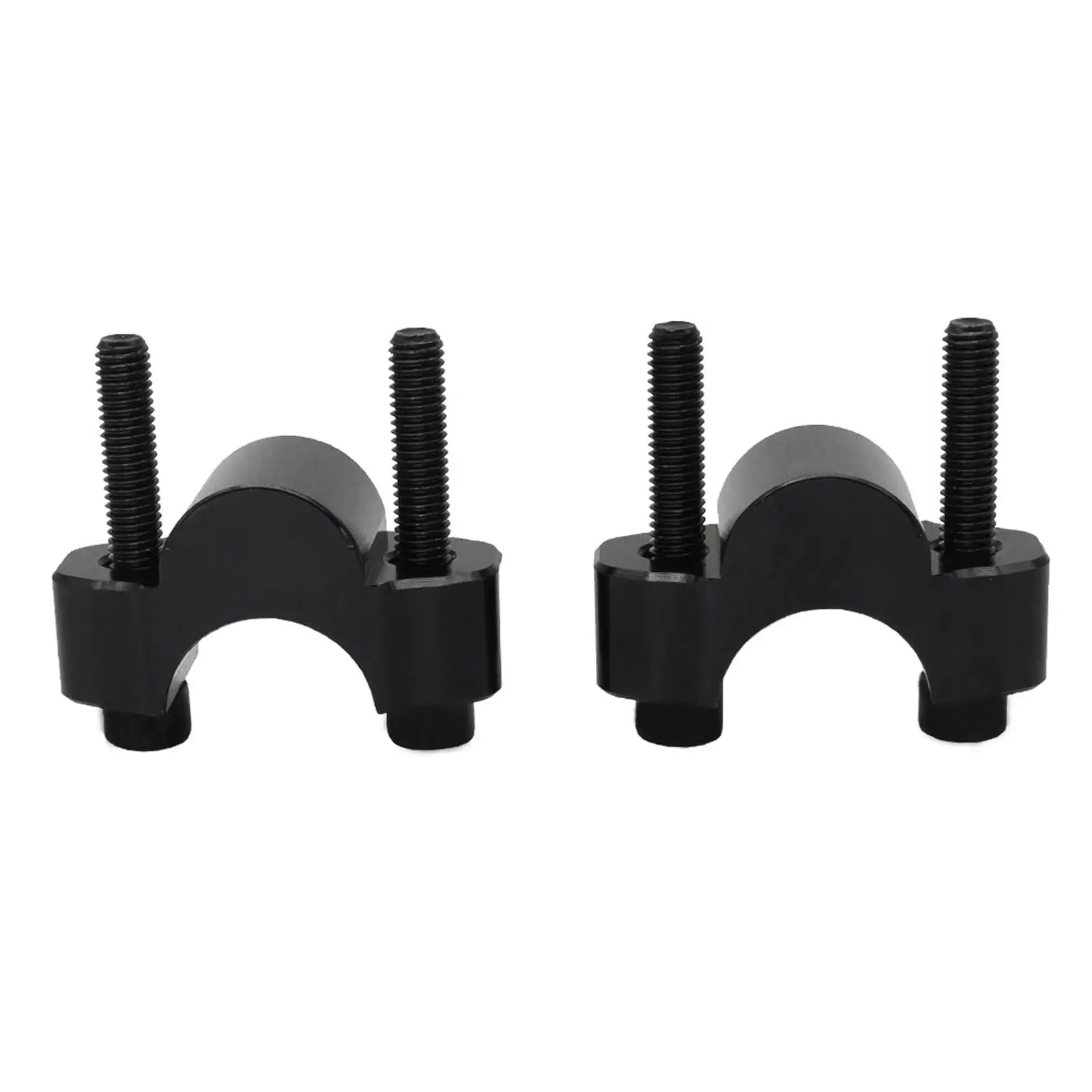 2x Motorcycle Handlebar Risers Replace Parts Black for XT700Z 2019-2023