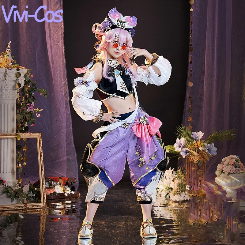 

Vivi-Cos Game Genshin Impact Dori Department Store Merchant Cosplay Women's Costumes Gorgeous Halloween Role Play Party New S-XL