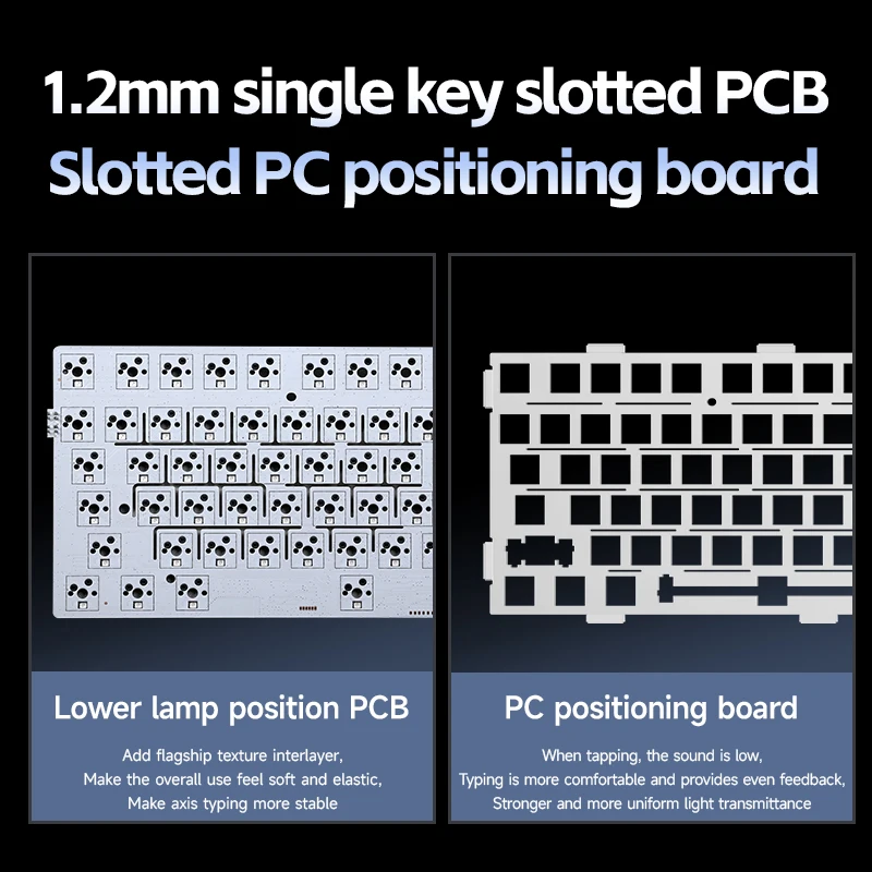 MCHOSE G75 V2 Tri-mode Mechanical Keyboard 75% Layout Gasket Wireless Gaming Keyboard 5 Layers Dampening RGB Light Hot Swap Gift