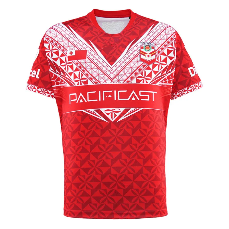 thumbnail image 1 of Réplica de la camiseta de local de rugby de Samoa Toa 2024 para hombre Tamaño: S-5XL (imprima su nombre y número), 1 of 5