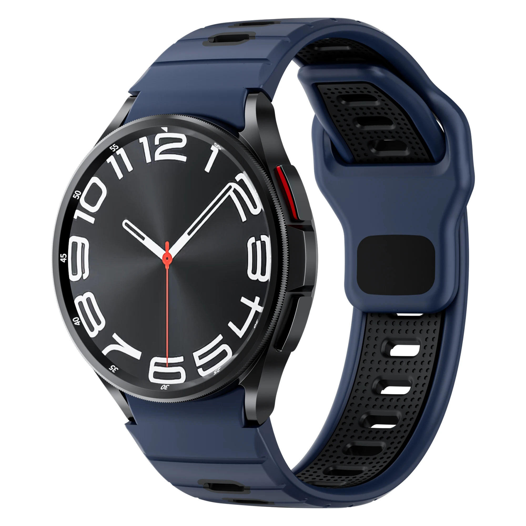 Seamless Silicone Watch Strap - Premium No Gaps Design