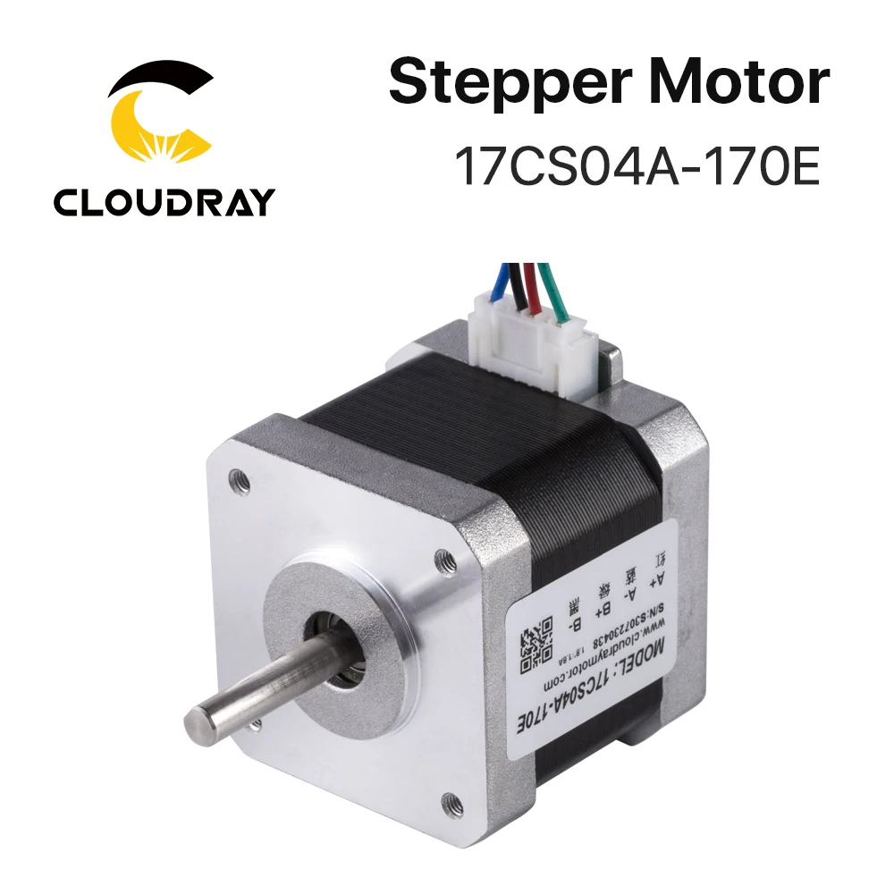 Cloudray Nema 17 스테퍼 모터 0.42N.m 1.7A 2 상 40mm 스테퍼 모터 3D 프린터 용 4 리드 CNC 조각 밀링 머신