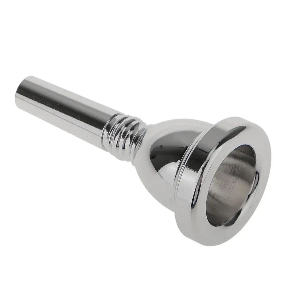 Nickel Plated Alto Trombone Mouthpiece 6 1/2AL Small Shank Instrument Parts