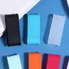 4Pcs Silicone Tennis Racket Grip Rings Rubber Sweat-Absorbing Bands Elastic Handle Closure Stretchable Tennis Accessories