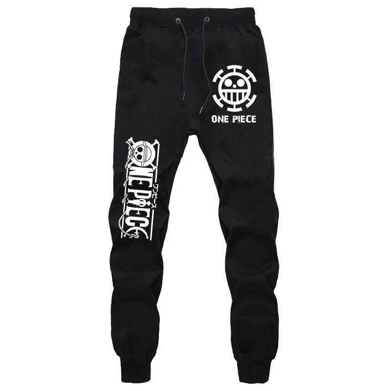 thumbnail image 1 of Pantalones deportivos de una pieza especiales Larougi Fly White Beard Pantalones casuales para parejas Anime Peripheral Primavera Otoño Moda, 1 of 5