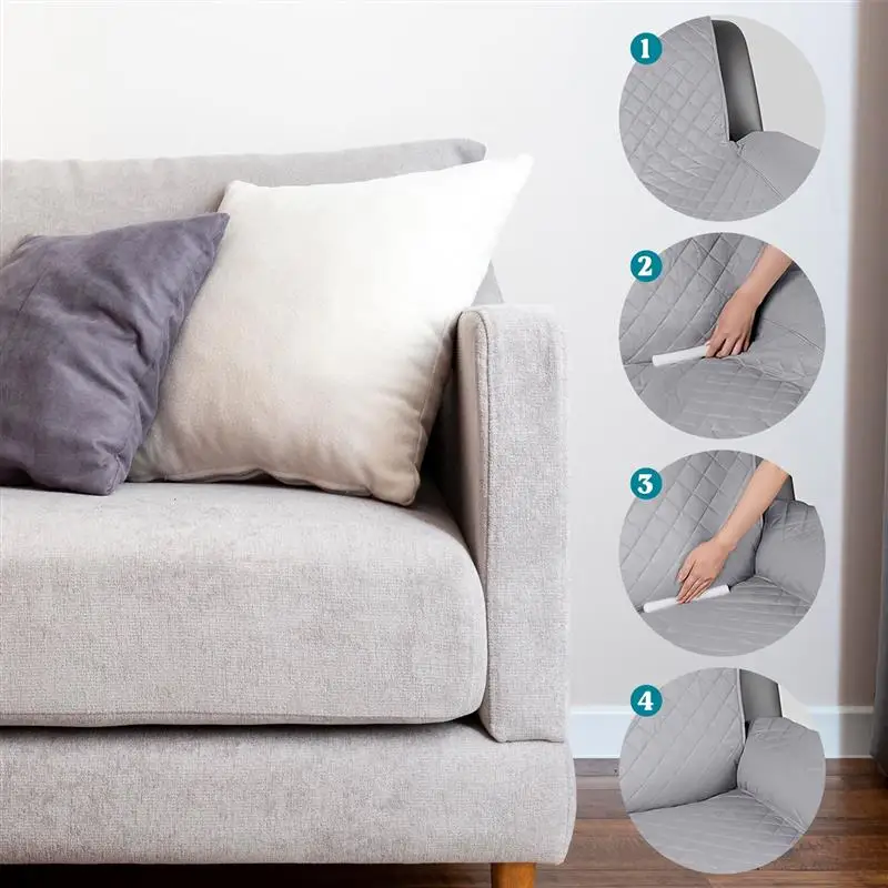 14pcs Sofa Gaps Filler Flexible Foams Rods Gap Filler Foam Slipcover Sectional White Sectional Bathtub Accessories Foam Tucker 3