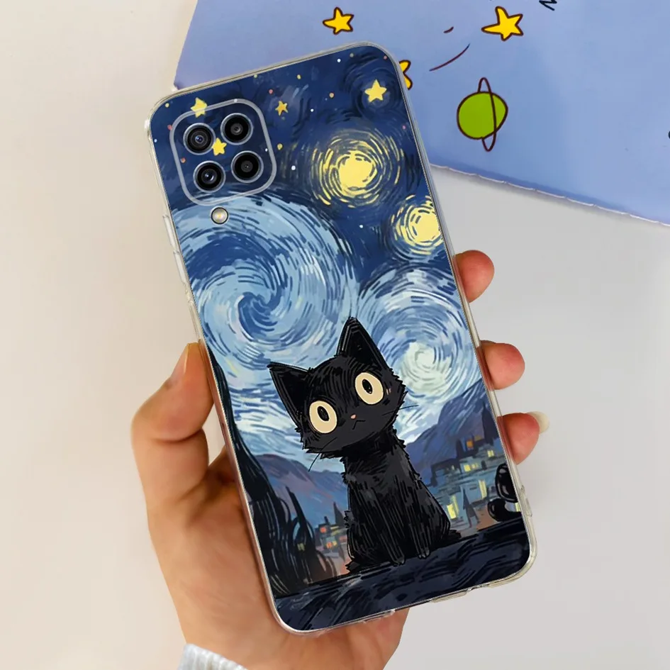 Stylish Flower Clear Silicone Soft TPU Case