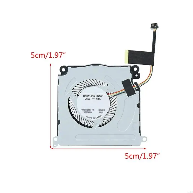 G8DB Cooler Fan Built-in Cooling Fan System Mute-Heatsink for Steam Deck Game Console Radiator Cooling Gaming Accessories
