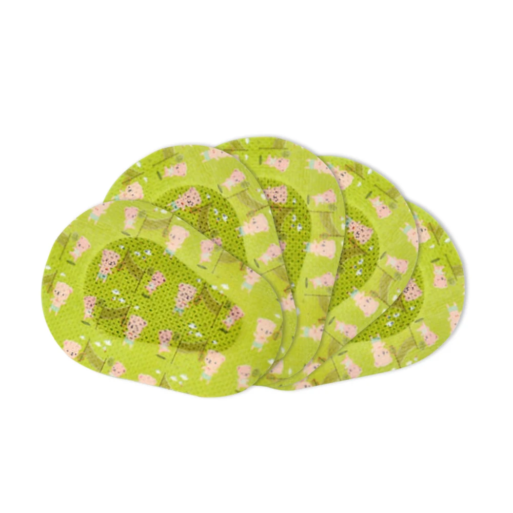 Adhesive Eye Patches for Kids with Fun Designs (60 Count)