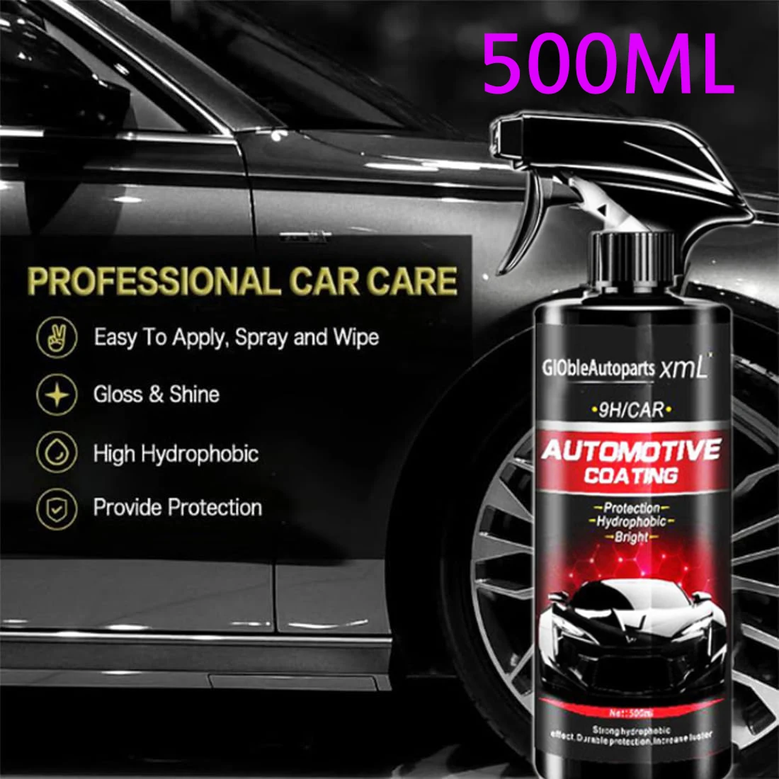 Ceramic Car Spray Car Scratch Polish Plastic Interior Finishing Car Scratch Protection Car Coating Protection Spray ﻿ 1