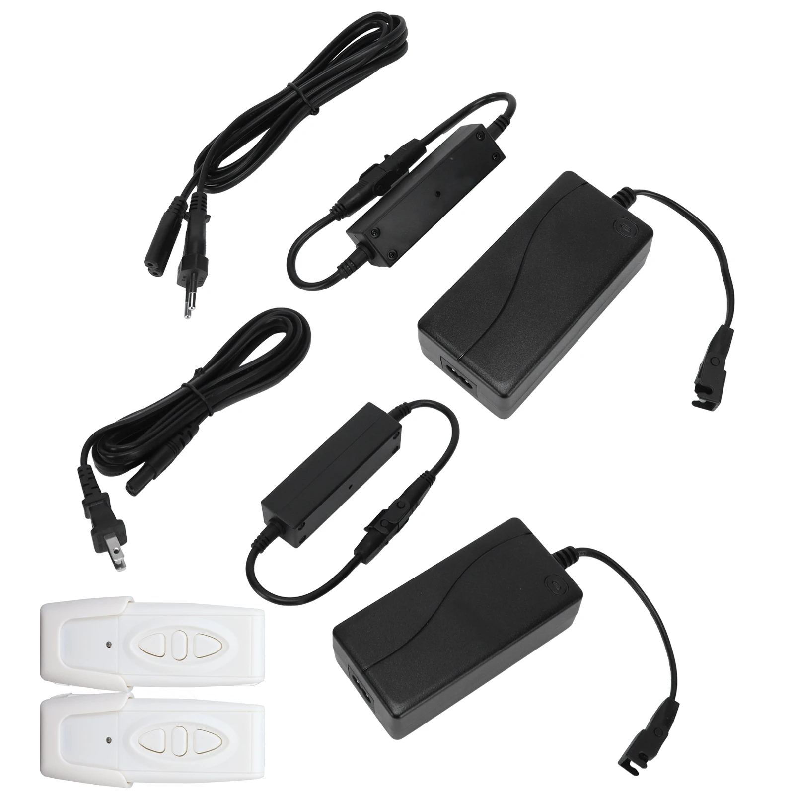 Sofa Hand Controller Wireless Electric Bed Button 433.92 Single Motor Remote Control Electric Sofa Controller 100V‑240V 2