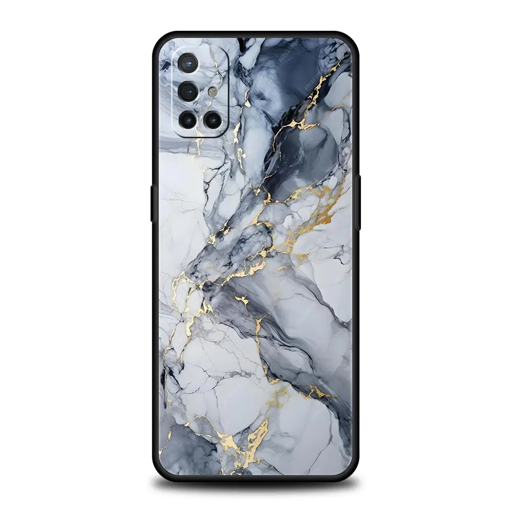 Elegant Watercolor Marble Soft Phone Case Cover