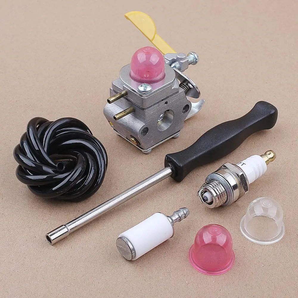 Carburetor Kit For Zama C1U-W18 FL20C SST25 Poulan Craftsman Trimmer Weedeater Replace 530071752 530071822 545081808 5
