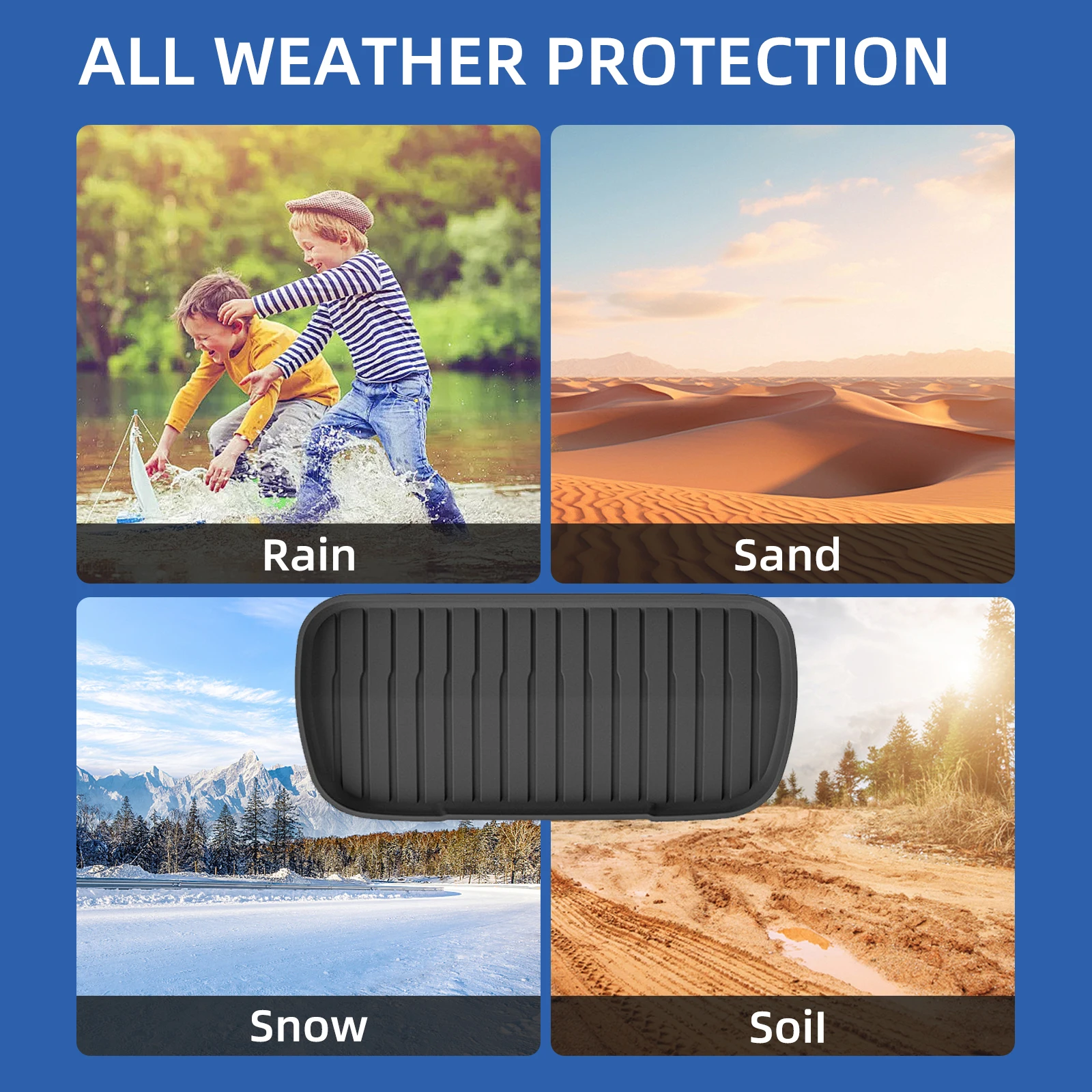 Lower storage box pads protective cover