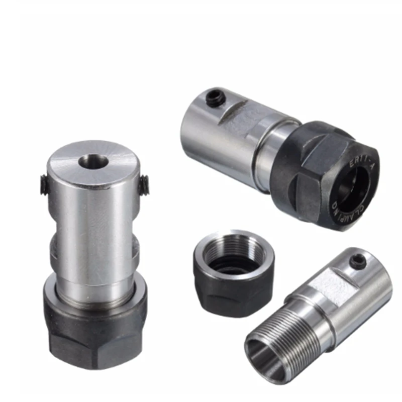 ER8 ER11 ER16 ER20 ER25 Chuck collet Spindle Motor Shaft Extension Rod Spindle Chuck Lathe Tool Set 4mm 5mm 6mm 8mm