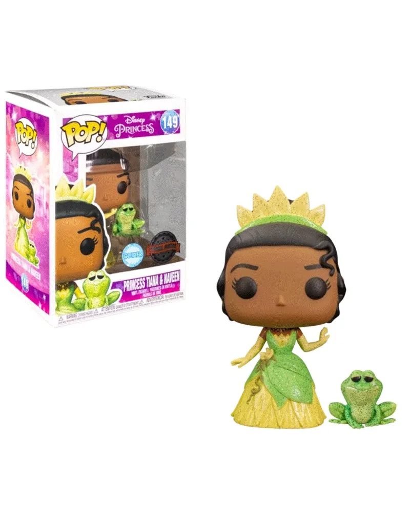 AliExpress Special Edition and Naveen Glitter - Princess Disney Pop Funko Tiana