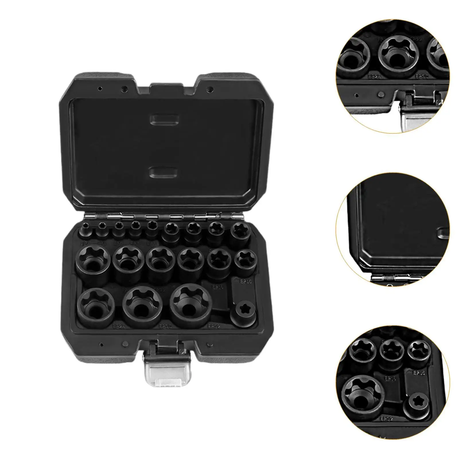 19x Socket Set External Torx Plus Socket Disassembly Car Repairing Drive 5