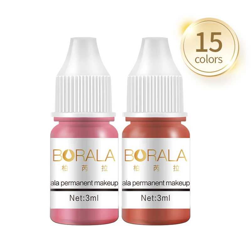 Pigmento Professionale per Microblading e Tatuaggi 3ml 15 Colori Semi-Permanente - immagine 6