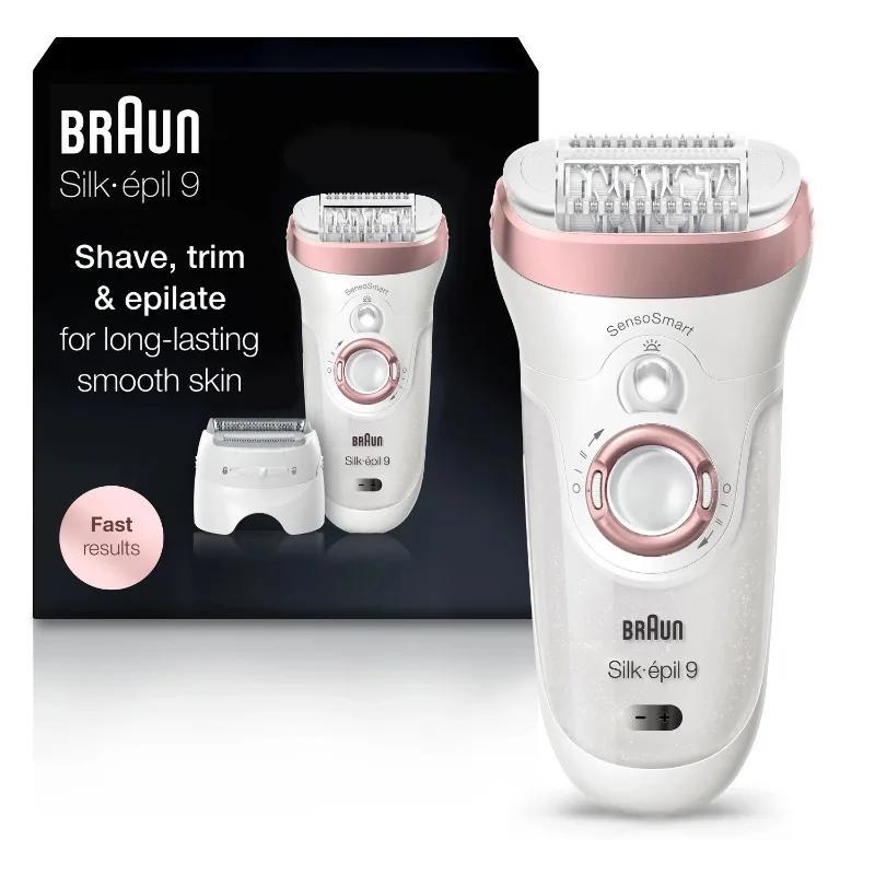 

Женский эпилятор Braun Silk-epil 9 9-720 для длительного удаления волос