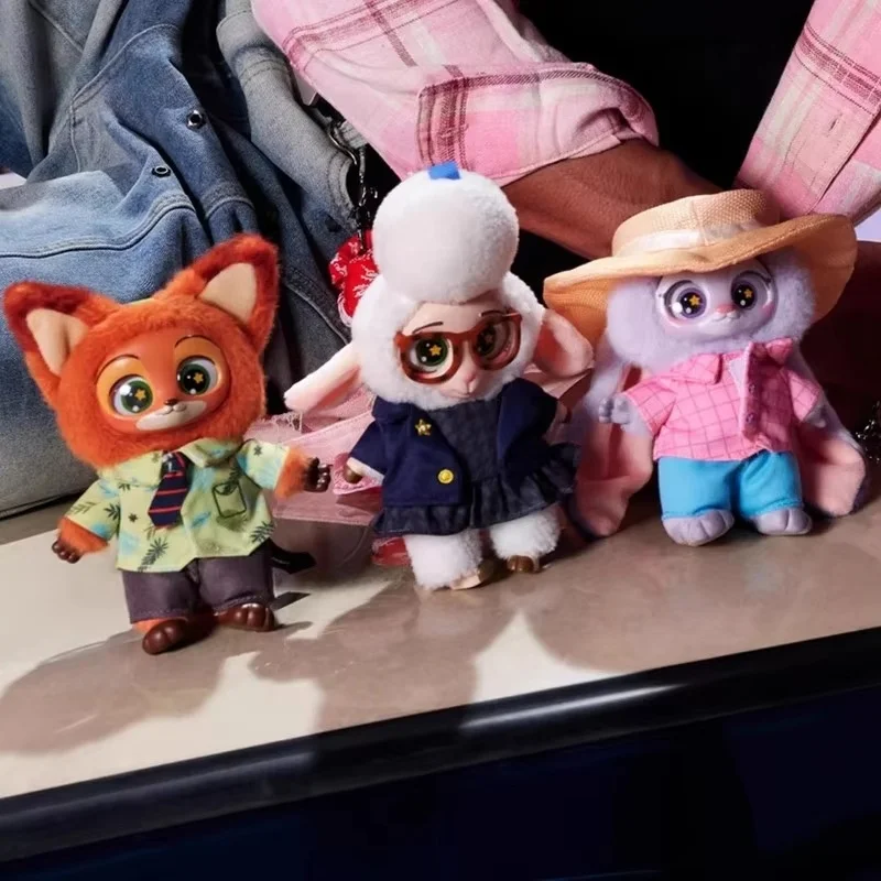 Miniso Zootopia Series Vinyl Plush Blind Box Doll Judith