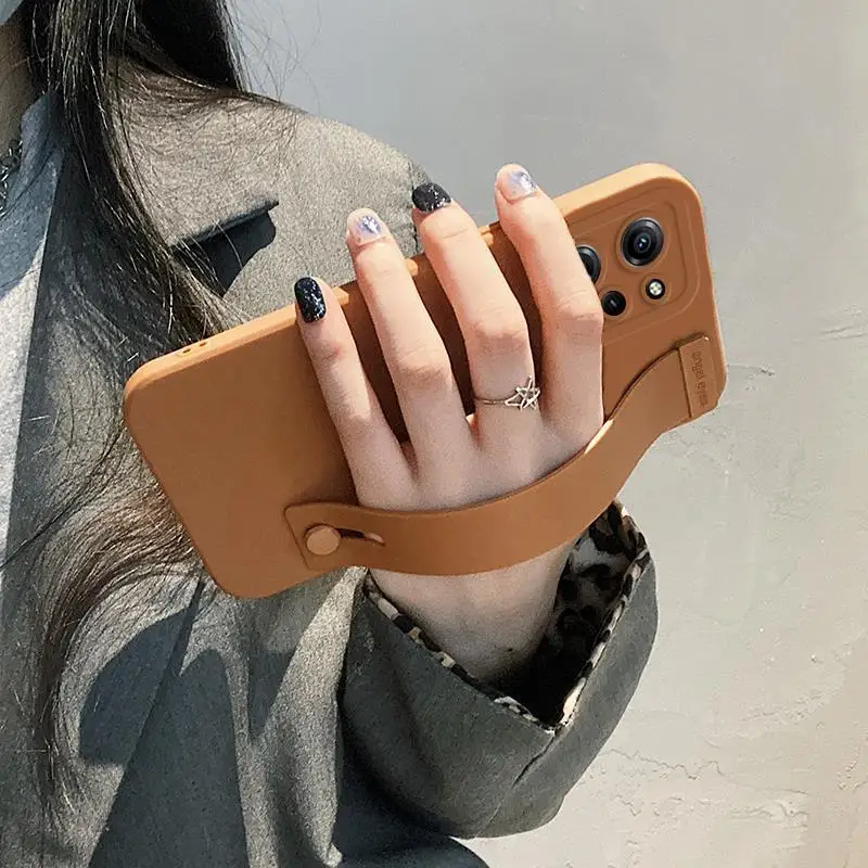 Silicone Hand Band Case with Wrist Strap Holder