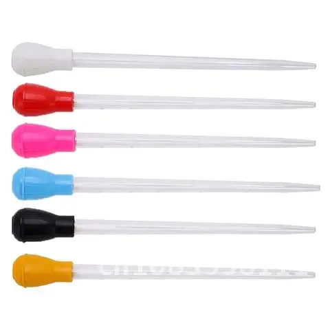 

28/43CM 30/50ml Aquarium Supply Tube Clean Tool Pipette Fish Tank Siphon Pump Water Changer Aquarium Pipette BBQ Tool