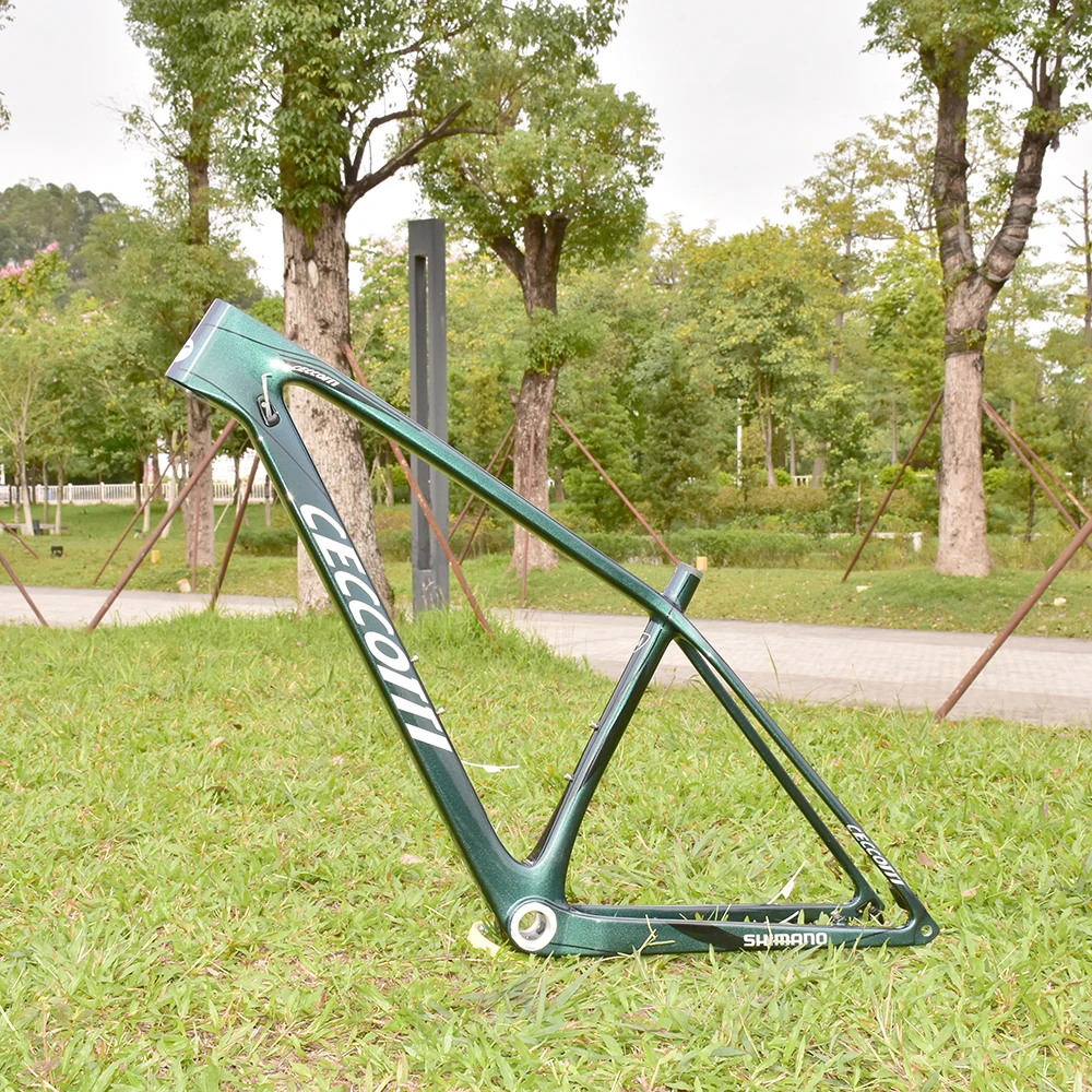 CECCOTT-T1000 풀 카본 MTB 프레임, 29er 산악 자전거 프레임셋, 148mm 부스트 자전거 프레임워크, 새로운 디자인 2023 