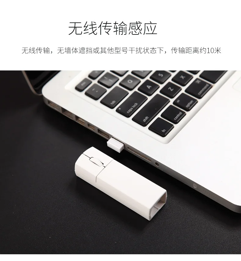 Portatile Ultraleggero Dual Mode 2.4G Wireless Bluetooth Mini Mouse Ricarica Adatto Per Lenovo Apple Mac Mini Mouse Regali Creativi