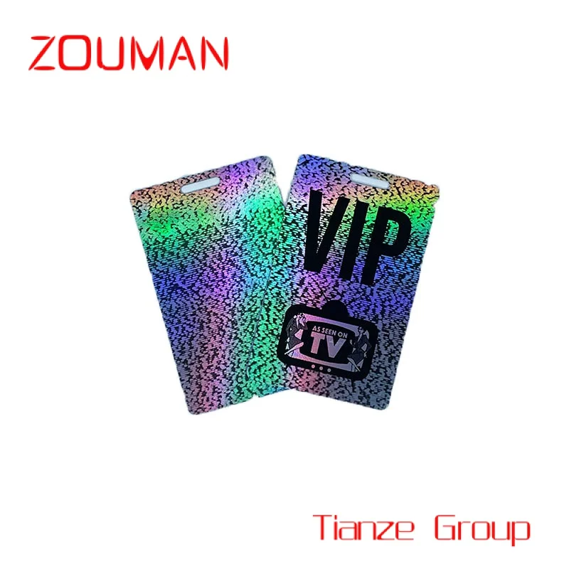 Custom , Wholesale Custom Full Color Printing Hologram Card VIP Plastic Membership Cards custom business cards printing transparent pvc plastic visit name card full color frosted rounded corners