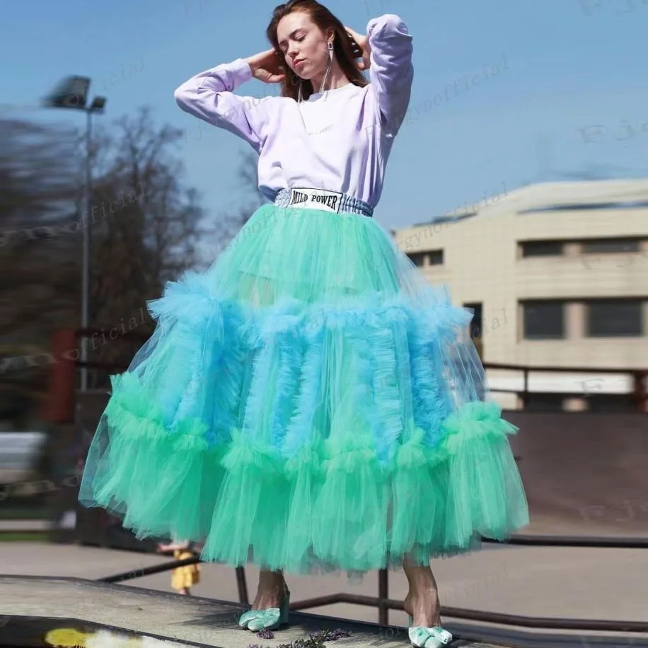 chic-colorful-mint-blue-ruffles-tulle-skirts-women-ankle-length-maxi-skirts-no-lining-fashion-female-tutu-tulle-skirts-elastic