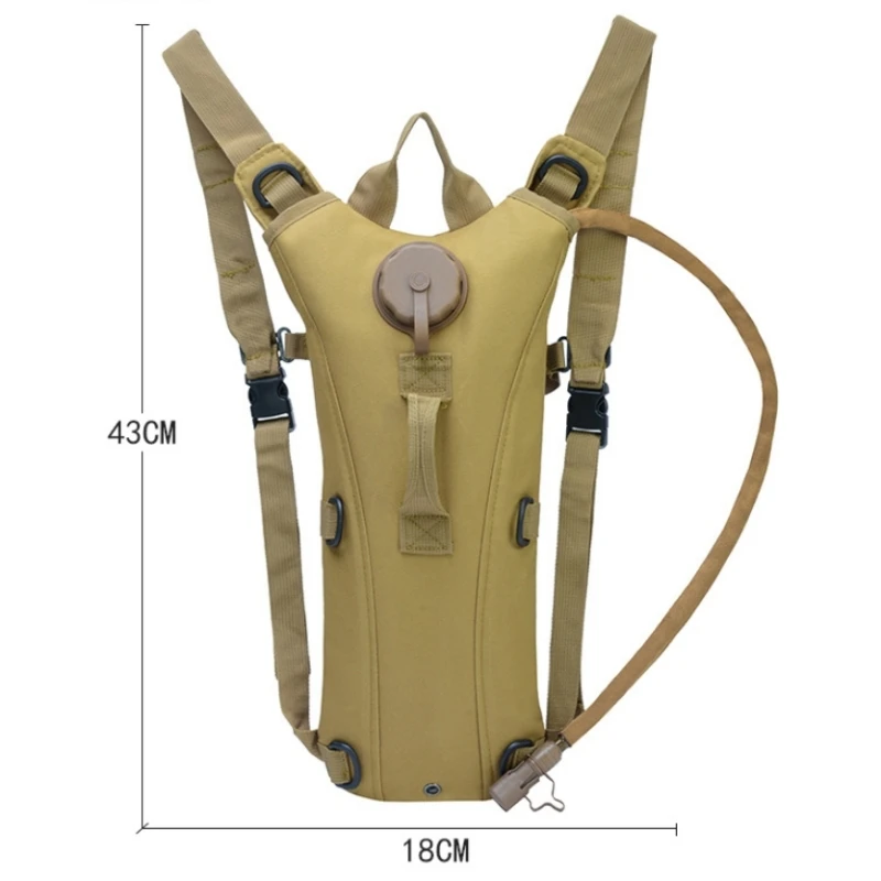 Hydration Backpack Waterproof Nylon Water Bag Bladder Hiking Cycling Climbing Hunting