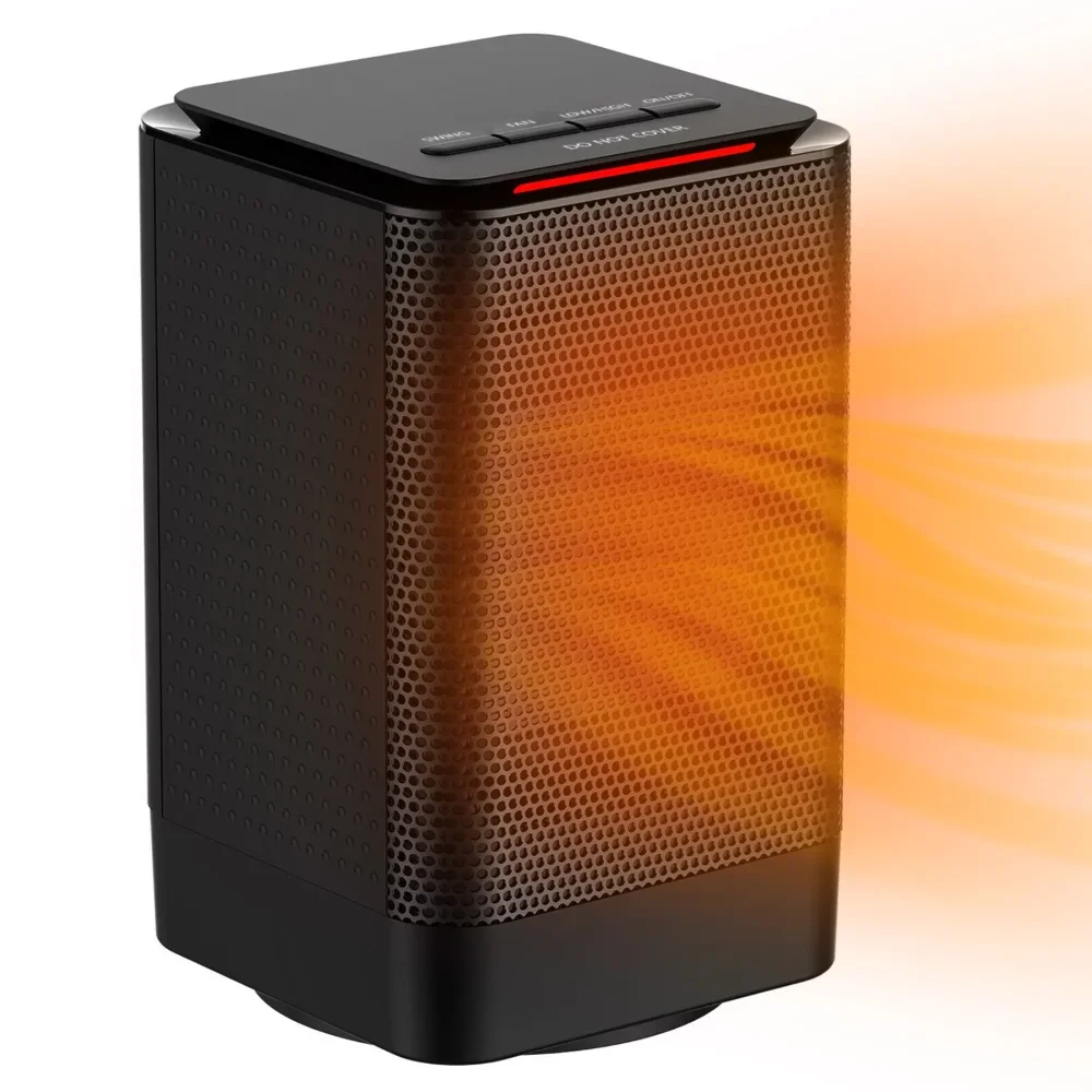 

Portable Ceramic Heater with 45° Oscillation
