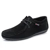 Shoes for Men Casual Slip on Loafers Plus Size Breathable Canvas Driving Shoes Office Walking Flats Non Slip Moccasins 5