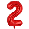 Red number 2
