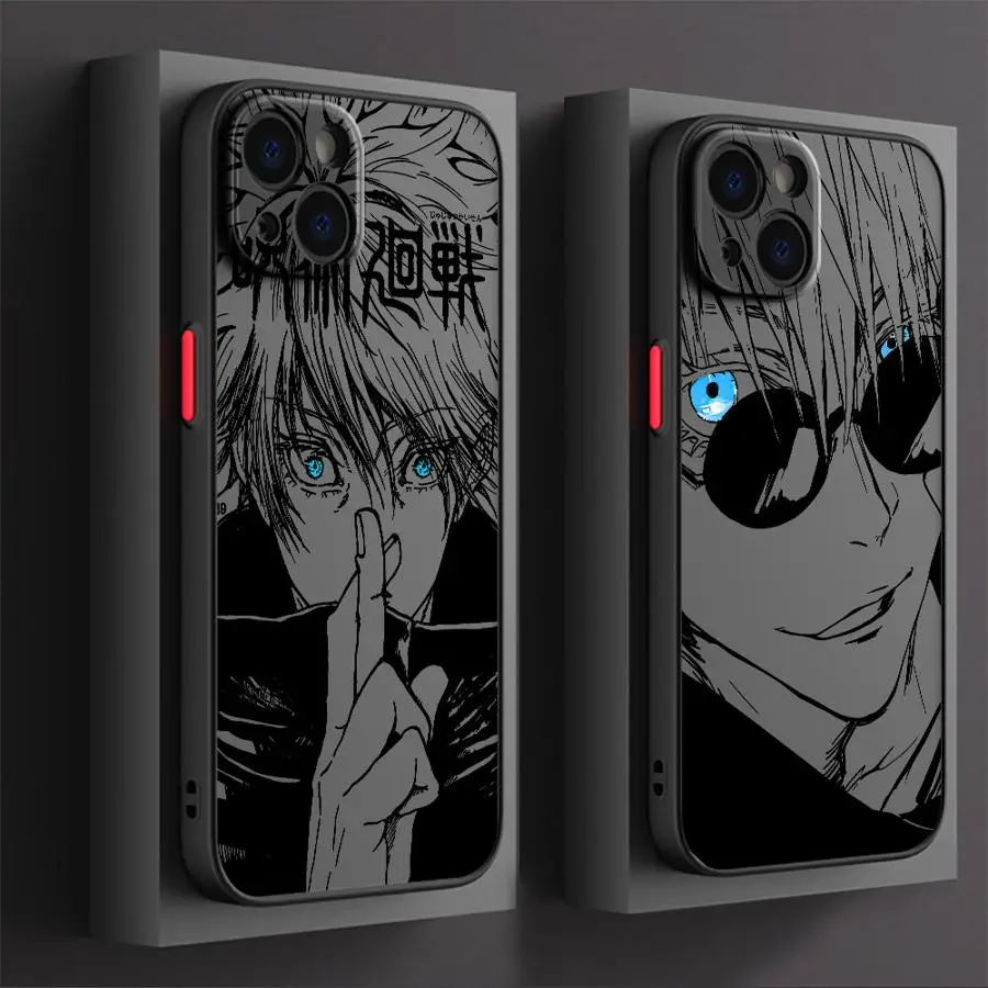Stylish Jujutsu Kaisen Themed Phone Case - Durable Back Cover Design