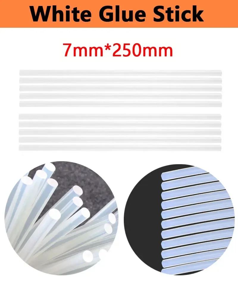 Hot Melt Glue Gun 20W Hot Melt Glue Gun Industrial Household Mini Electric Adjustable Temperature With 7mm Glue Sticks