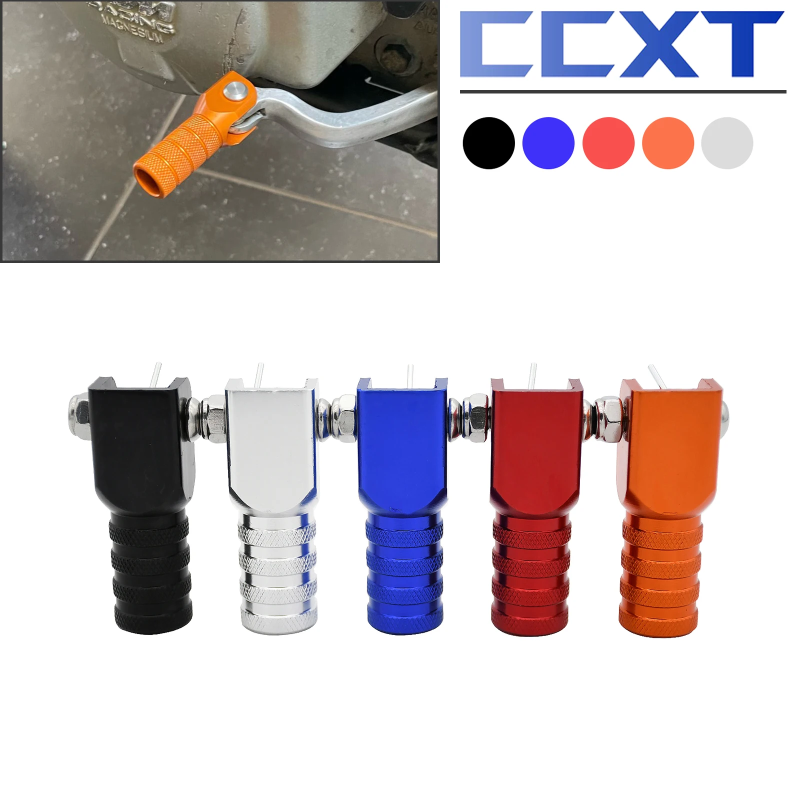 Фото Подсказка для мотоцикла для KTM 125-530 EXC рычаг для коробки передач SX SXF XC XCF XCW XCFW SMR SMC для Husqvarna TE TX TC FC FE №1
