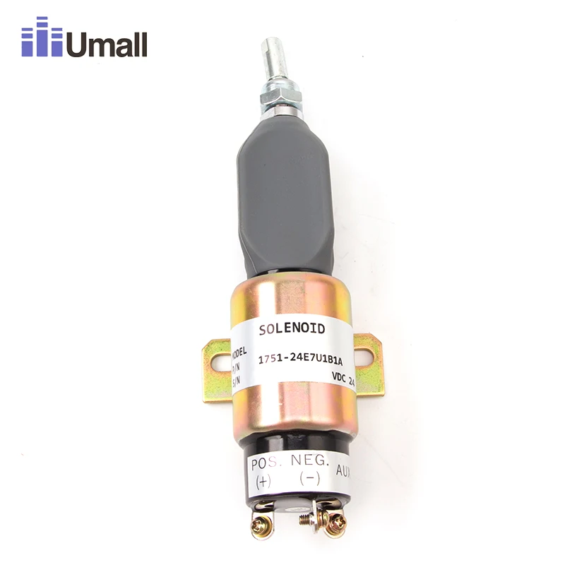 Combustível Off Válvula Solenóide Cut-off Válvula Solenóide Gerador Grupo Acessórios Switch 175124e7u1b1a 24v A496212