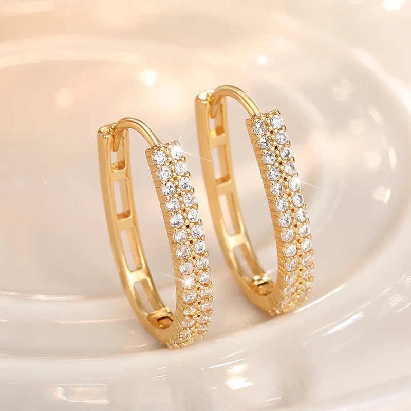 Earrings shown from different angles