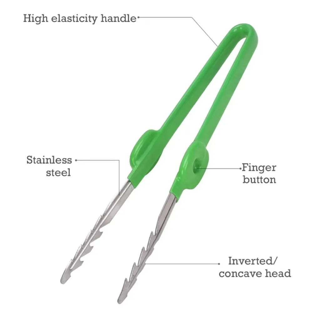 Outdoor Garden Weeding Clip Gardening Tweezers Succulent Plant Weeding Lightweight Potted Transplant Seedlings Tweezers 4