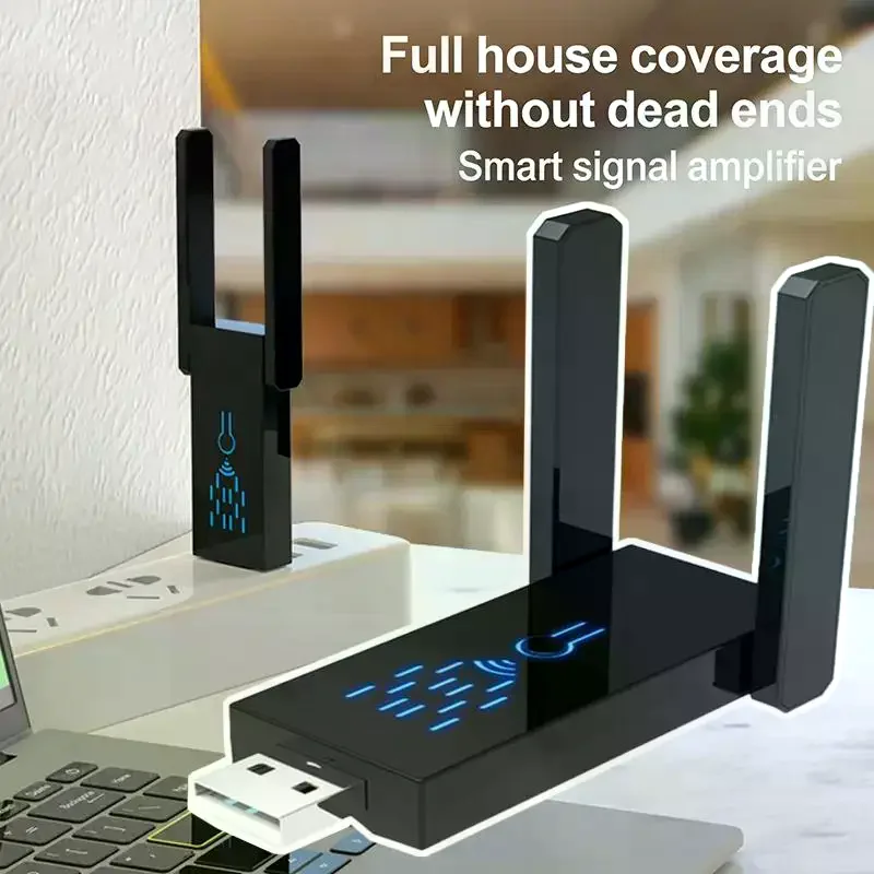 USB 3.0 WiFi 어댑터 5G 듀얼 밴드 1300Mbps 고속 무선 동글 드라이버 필요 없음 노트북 PC 데스크탑용 안정적인 연결