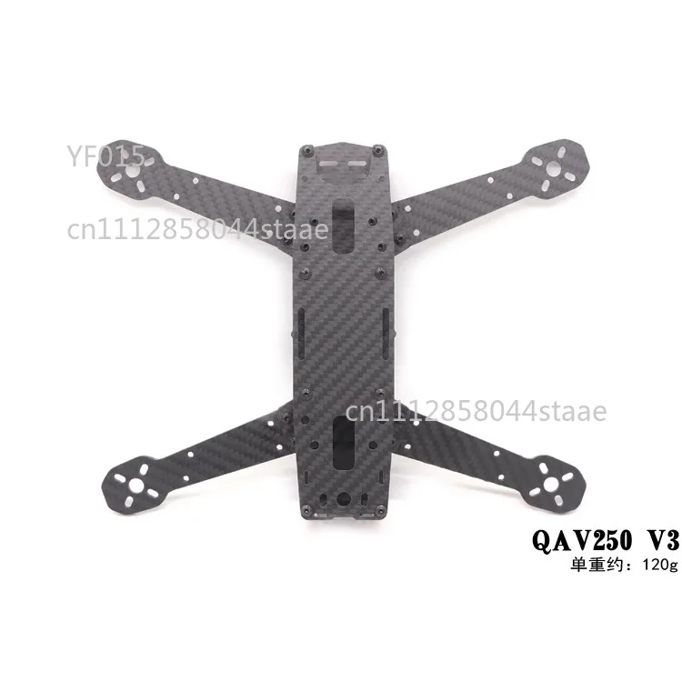 QAV250 탄소 섬유 4축 프레임 FPV 레이싱 항공 촬영 멀티로터 드론 프레임