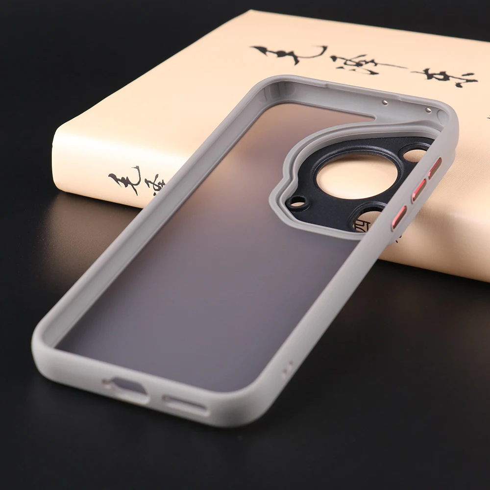 Durable Shockproof Matte Case with Metal Camera Lens Protection