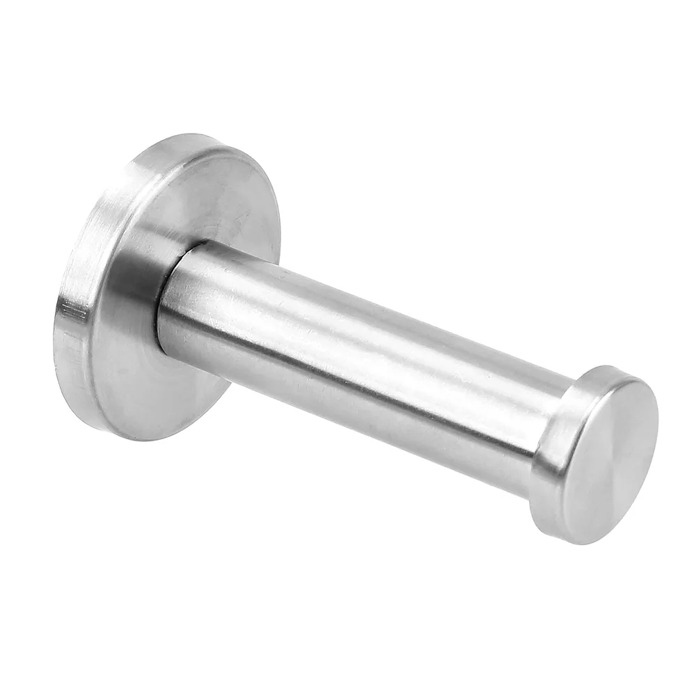 Description Picture 4 of item1pc Clothes Robe Hooks Bathroom Hardware for Towels Bag Stainless Steel Round Tube Coat Hanger Bathroom Door Hanger