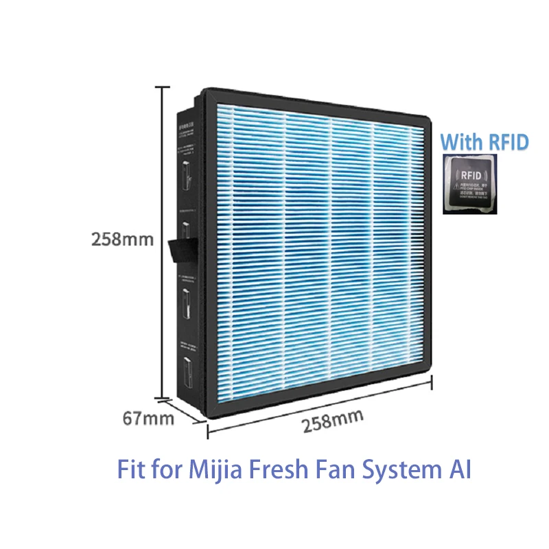 Air-Purifier-Filter-For-Xiaomi-Mijia-A1-Fresh-Fan-System-MJXFJ-150-A1 ...